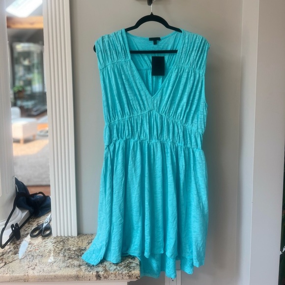 ATM Anthony Thomas Melillo Light Blue Mini Dress - Picture 3 of 7